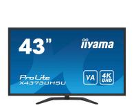 IIYAMA 42,5'' ProLite X4373UHSU-B1 Czarny - 700741 - zdjęcie 2